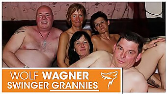 Enjoy Watching German Grannies And Grandpas In A Wild Orgy!