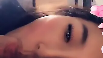 Asian Babe Gives A Sexy Snapchat Blowjob