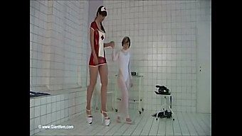 Tall And Petite Women Explore Fetish Dance With Bdsm Elements